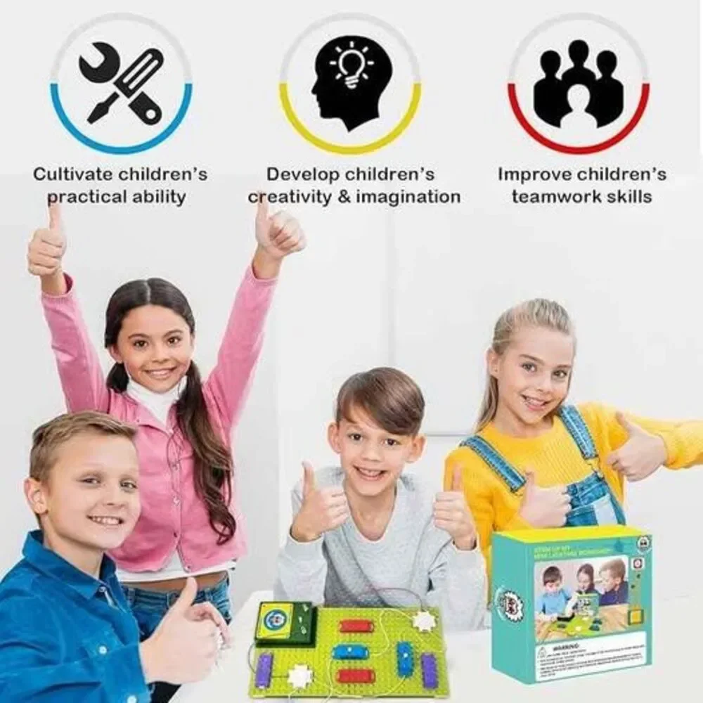 Circuit Board for Kids Educational Science Kit with 22+ Stem Projects Electrics
